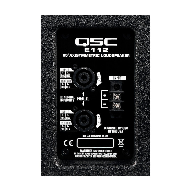 QSC E112-BK
