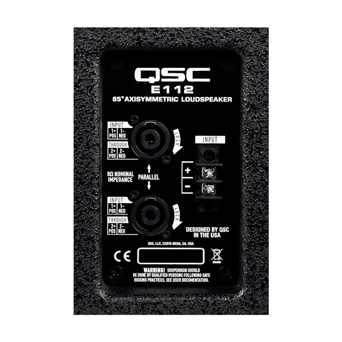 QSC E112-BK