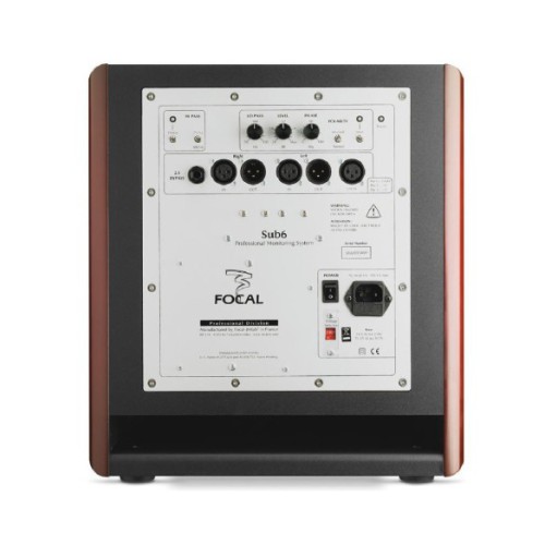 Subgrave Estudio Activo Focal Sub 6 rear