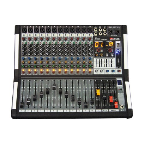 Mesa de Mezcla Directo 14-24 Canales Mark MM 1299 USB BT front