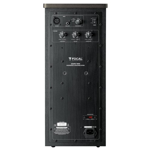 Monitor de Estudio Activos Focal Shape Twin rear