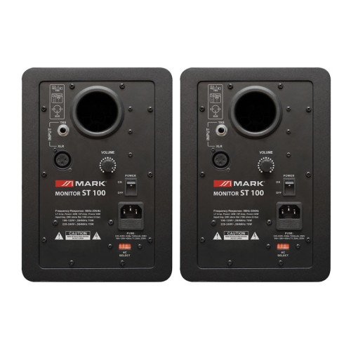 Monitores de Estudio Activos Mark MONITOR ST 100 rear
