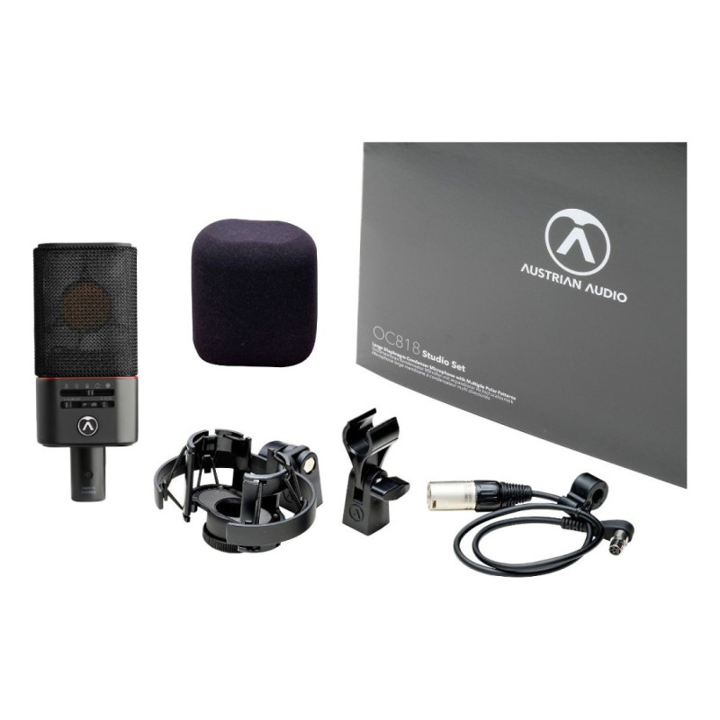 Austrian Audio OC818 Black Studio Set