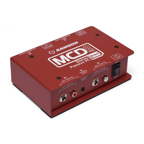 Cajas DI-Inyección Directa Samson S-Max MCD2Pro angle