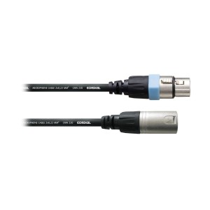 Cable Cordial CCM 0,5 FM (XLR/M-XLR/H) side
