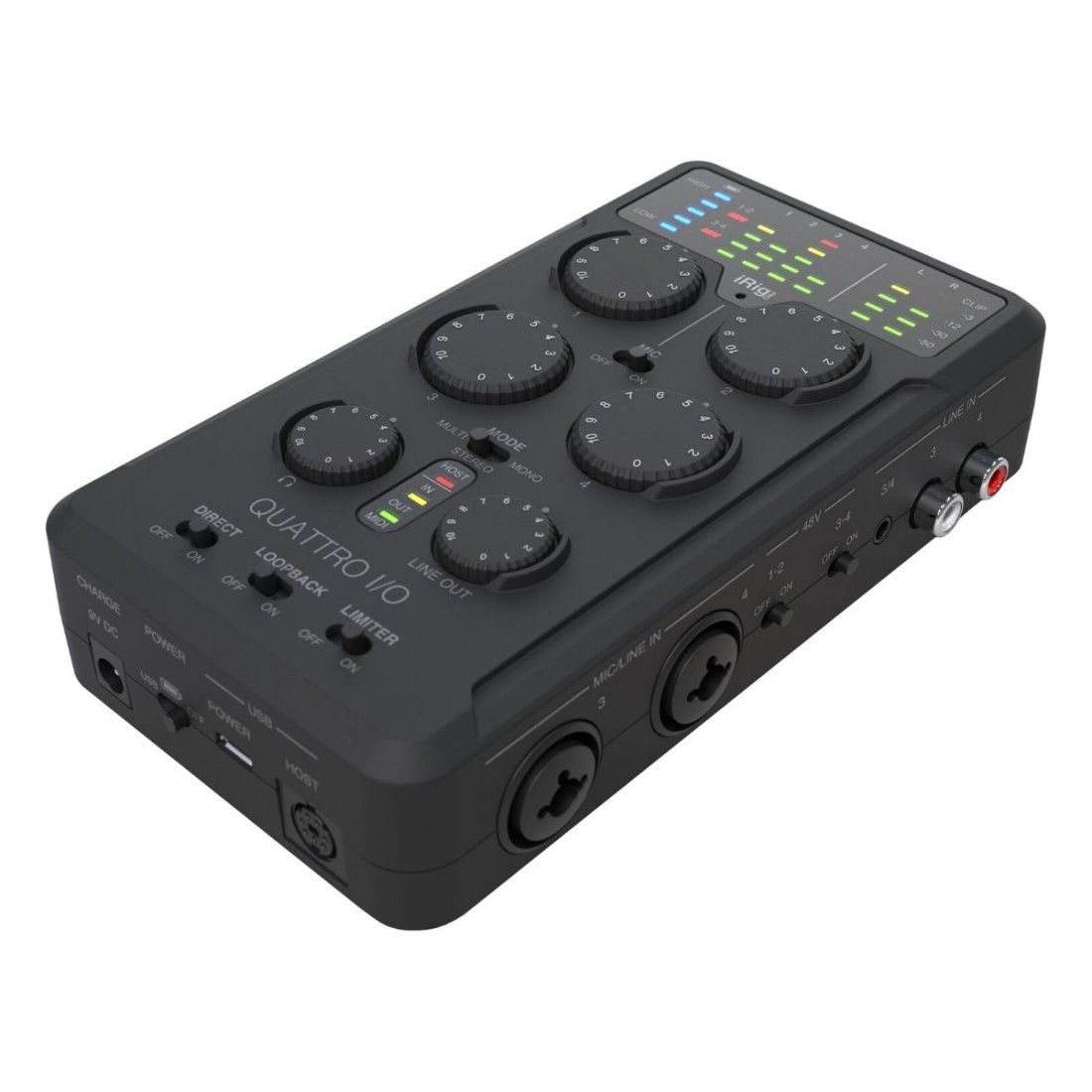 IK Multimedia iRig Pro Quattro Deluxe