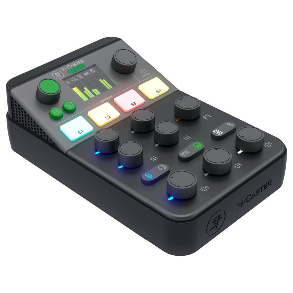 Interfaz de Audio Mackie M-Caster Studio angle