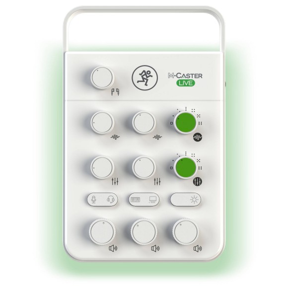 Interfaz de Audio Mackie M-Caster Live White top
