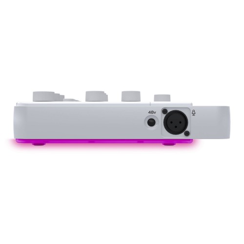 Interfaz de Audio Mackie M-Caster Live White side