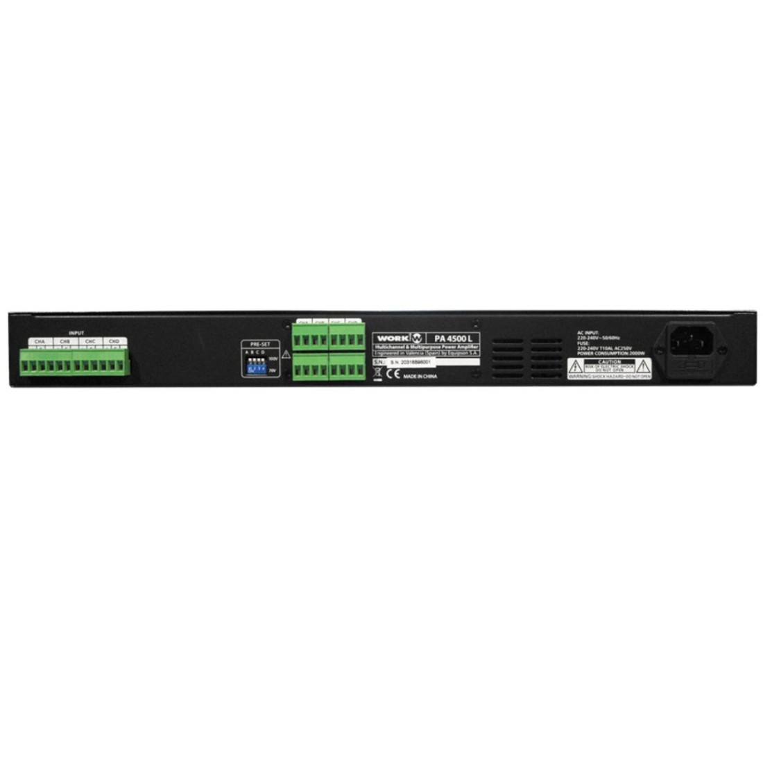 Work Pro PA 4500 L