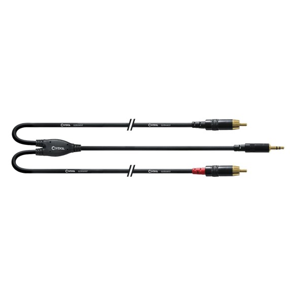 Cordial CFY 1,5 WCC-LONG (Minijack/M Stereo-2 RCA/