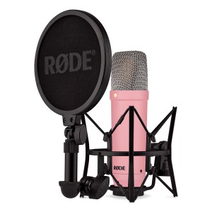 Micrófono de Condensador Rode NT1 Signature Series Pink top
