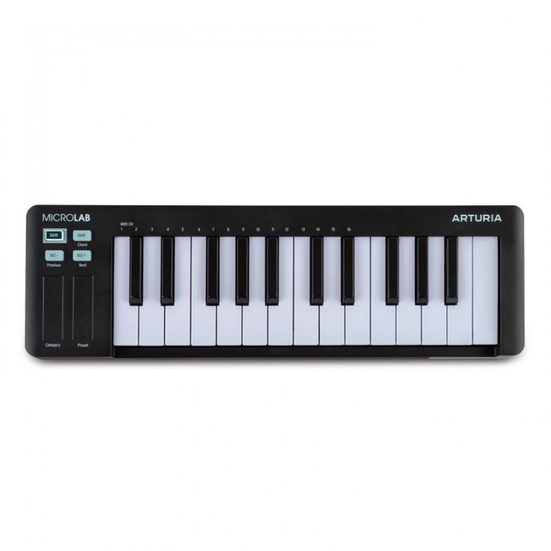 Arturia MicroLab MK3 Black