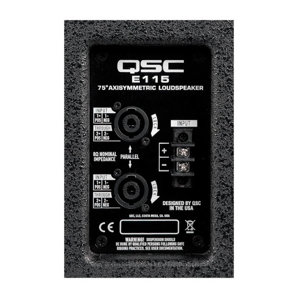 QSC E115-BK