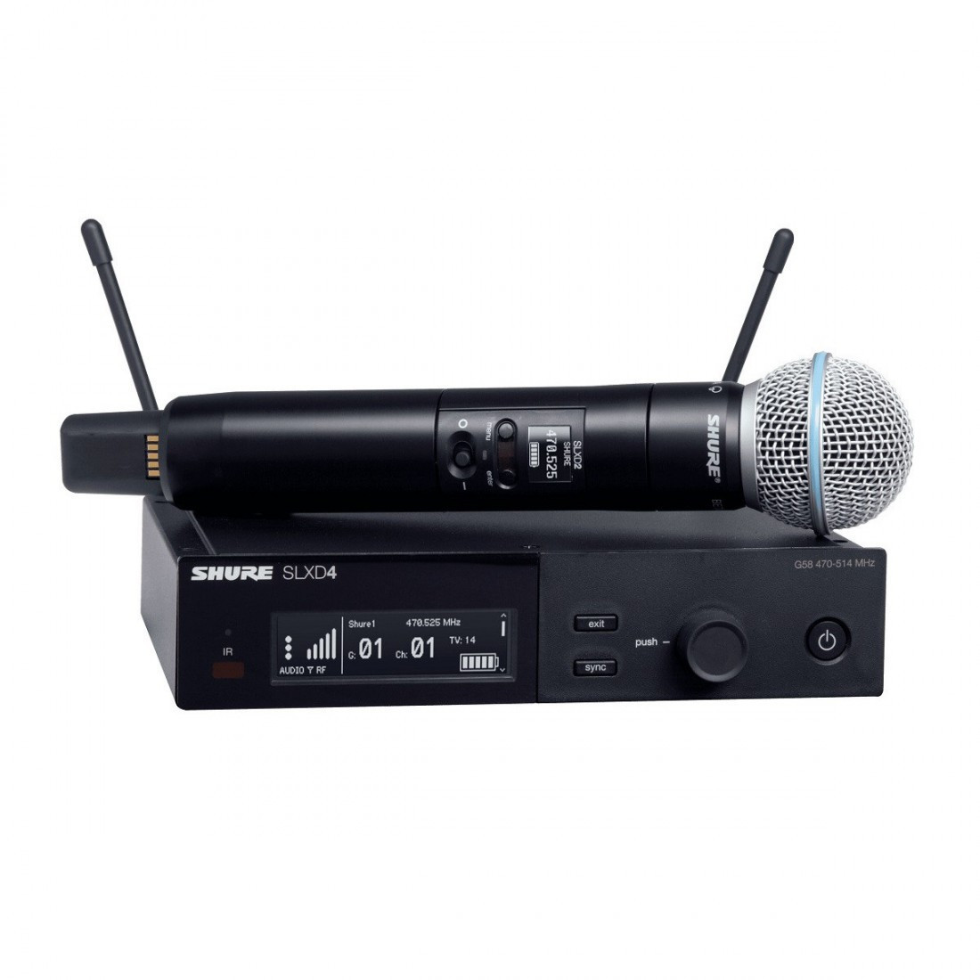Shure SLXD24E/B58 H56