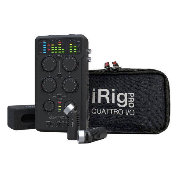 IK Multimedia iRig Pro Quattro Deluxe