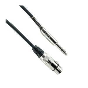 Cable OQAN QABLP XLRF-5-JST SL (Jack/M Stereo-XLR/H)
