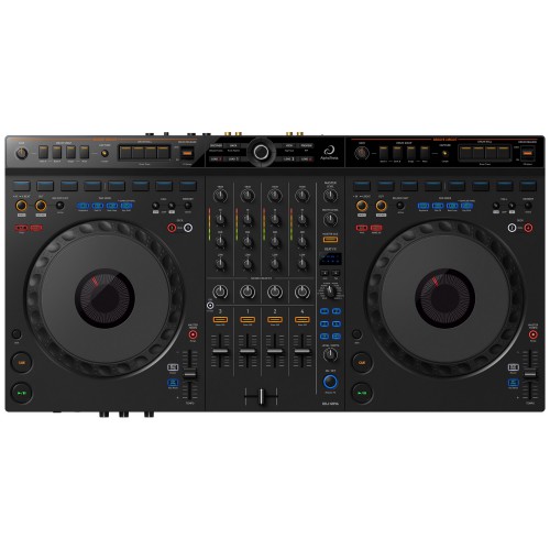 Controlador DJ 4 Canales AlphaTheta DDJ-GRV6 top