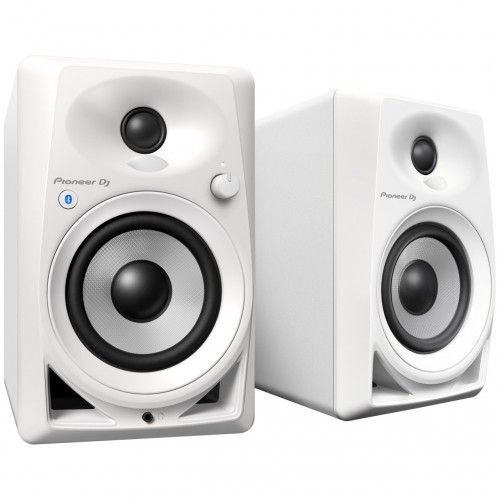 Monitores de Estudio Activos Pioneer DJ DM-40BT-W Bluetooth angle
