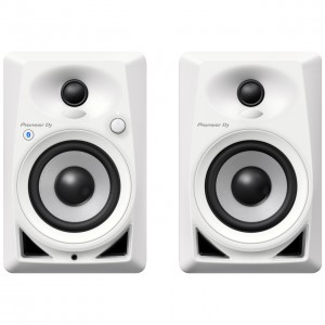 Monitores de Estudio Activos Pioneer DJ DM-40BT-W Bluetooth angle 2
