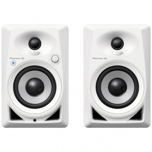 Monitores de Estudio Activos Pioneer DJ DM-40BT-W Bluetooth front
