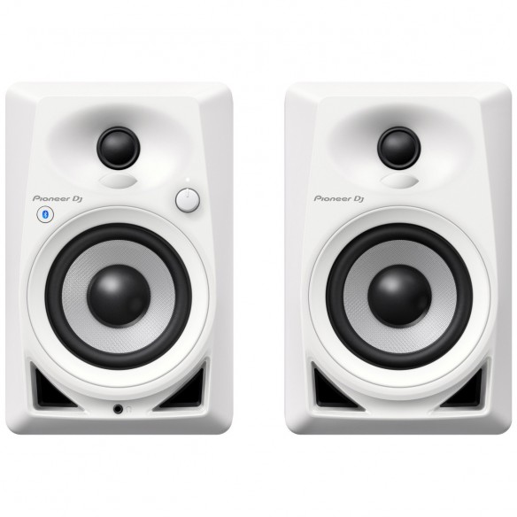 Monitores de Estudio Activos Pioneer DJ DM-40BT-W Bluetooth front