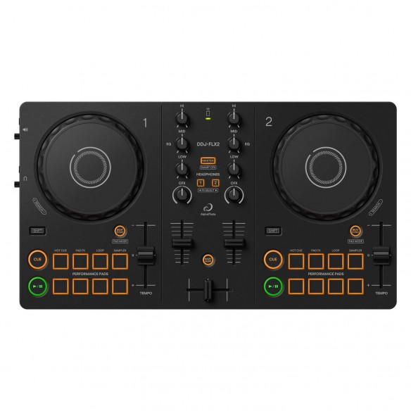 Controlador DJ 2 Canales AlphaTheta DDJ-FLX2 top