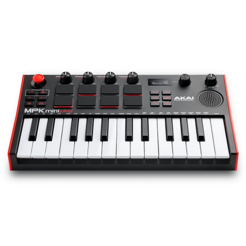 Teclado Controlador MIDI Autónomo por USB Akai MPK Mini Play MK3 perspective
