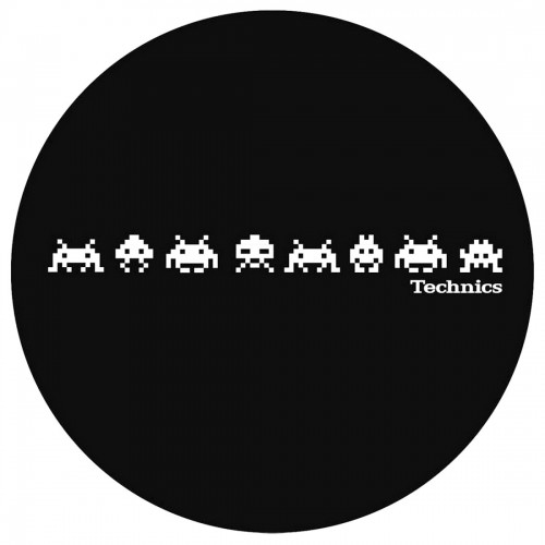 Patinadores/Slipmats Magma LP Slipmats Technics Space Invaders