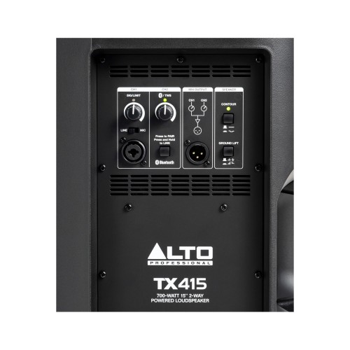 Altavoz Activo Full-Range Alto Professional TX415 rear-panel