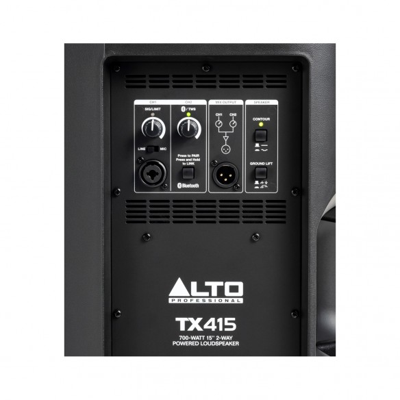 Altavoz Activo Full-Range Alto Professional TX415 rear-panel