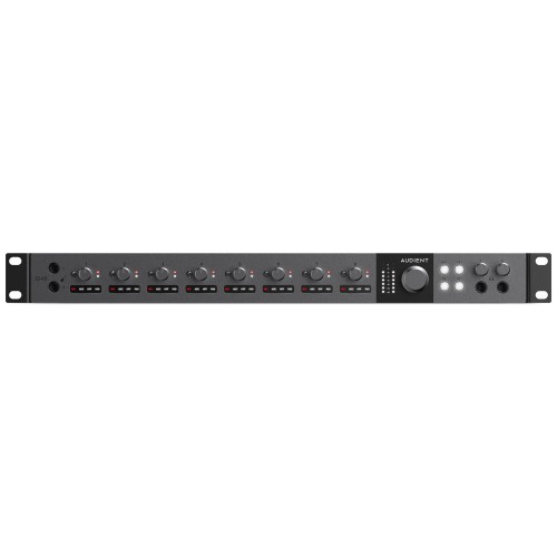 Interface Audio por USB Audient iD48 front-detail