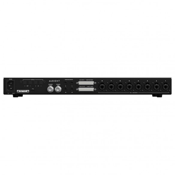 Interface Audio por USB Audient iD48 rear