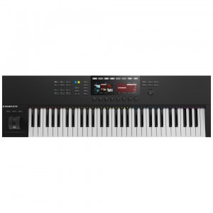 Teclado Controlador MIDI USB 61 Teclas Native Instruments Komplete Kontrol S61 MK2 angle 2