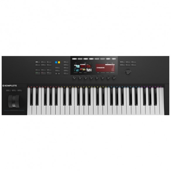  Teclado Controlador MIDI USB 49 Teclas Native Instruments Komplete Kontrol S49 MK2 top