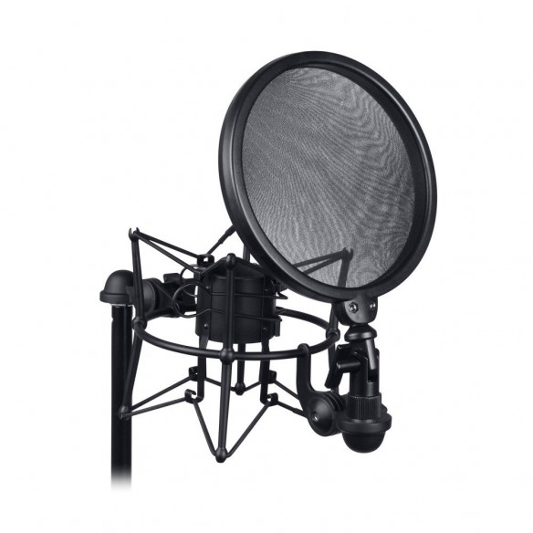  Complemento Estudio Soporte de Araña con Filtro Anti Pop LD Systems DSM400 mount-detail