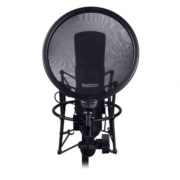  Complemento Estudio Soporte de Araña con Filtro Anti Pop LD Systems DSM400 mic-detail2