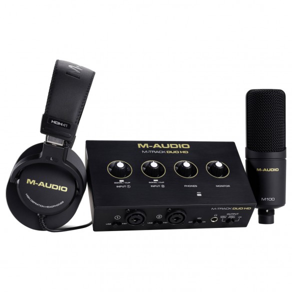 M-Audio M-Track Duo HD Producer Pack