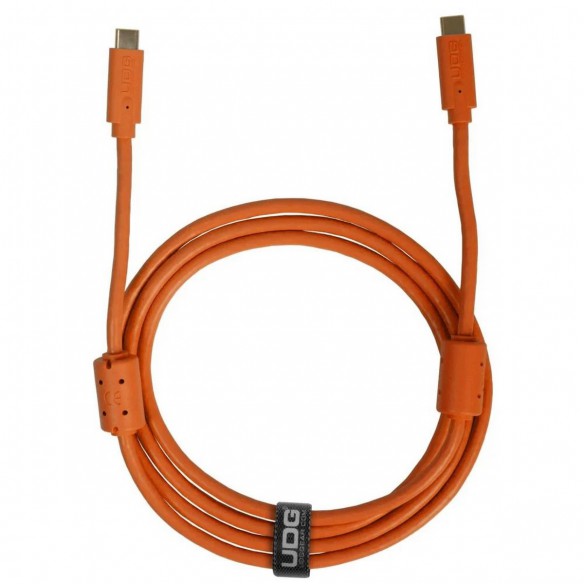 UDG Ultimate Audio Cable USB 3.2 C-C Orange Straight 1,5m (USB C/M-USB C/M)