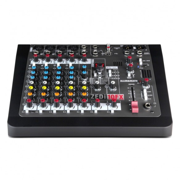  Mezclador Estudio/Directo 10 Canales Allen & Heath ZEDi-10FX front