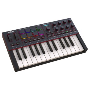 Teclado MIDI 25 Teclas Akai MPK Mini IV Black angle