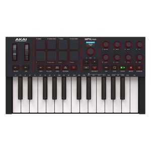 Teclado MIDI 25 Teclas Akai MPK Mini IV Black angle 2