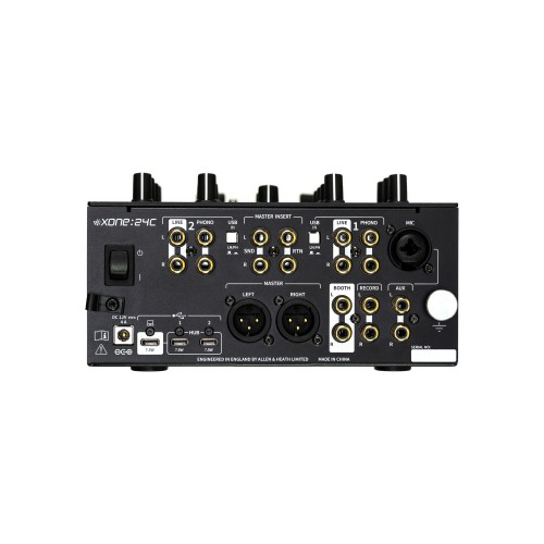 Mezclador DJ 2 Canales Allen & Heath Xone:24C rear