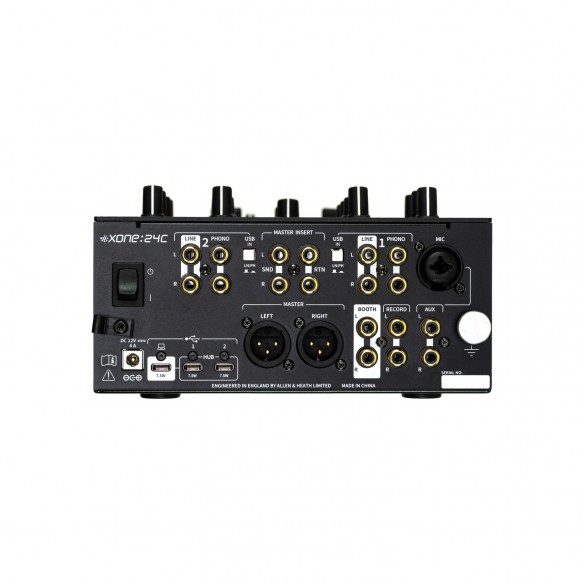 Mezclador DJ 2 Canales Allen & Heath Xone:24C rear