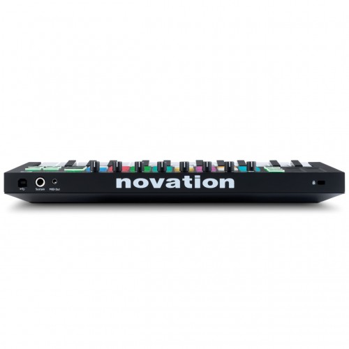  Teclado Controlador MIDI USB 25 Teclas Novation Launchkey Mini MK3 rear