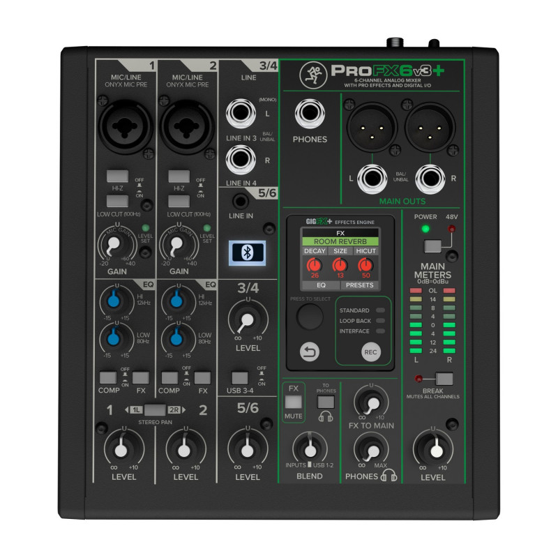 Mackie ProFX6v3+