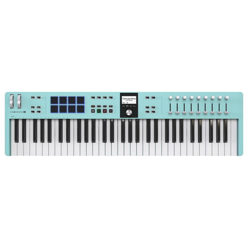 Arturia KeyLab Essential 61 MK3 Aquamarine