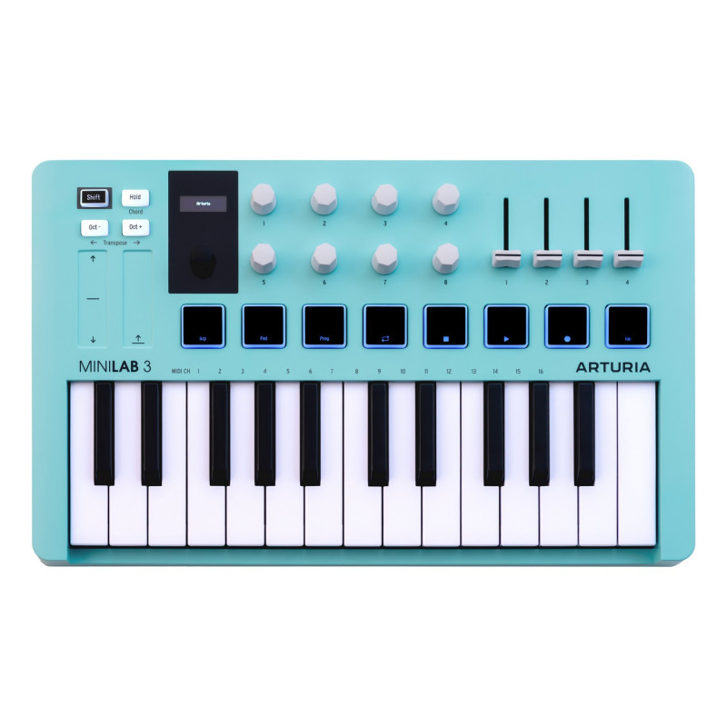 Arturia MiniLab 3 Aquamarine