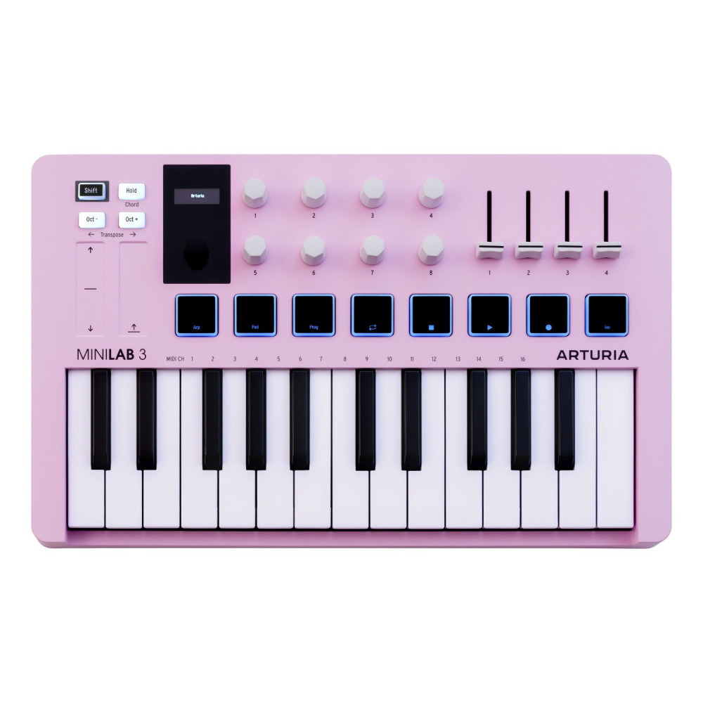 Arturia MiniLab 3 Rose Quartz