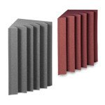 EZ Acoustics EZ Foam Bass Trap Gray/Garnet Combi